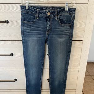 American Eagle Dark Wash Skinny Jeans